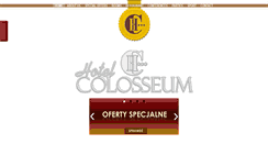 Desktop Screenshot of hotelcolosseum.pl
